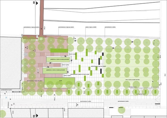 urban redesign, barberino di mugello, competition, public space