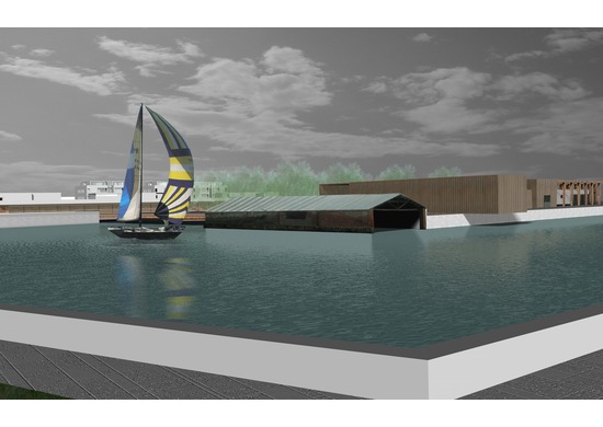 ex seaplane base, regeneration project, feasibility study, orbetello