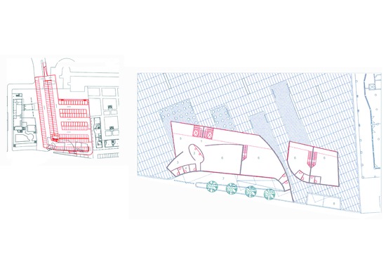 square and underground parking, scandicci, revitalization