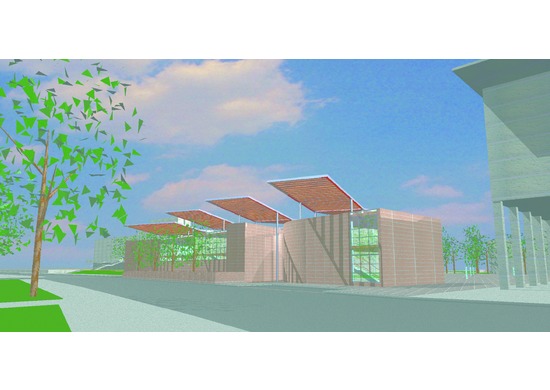 square and underground parking, scandicci, revitalization