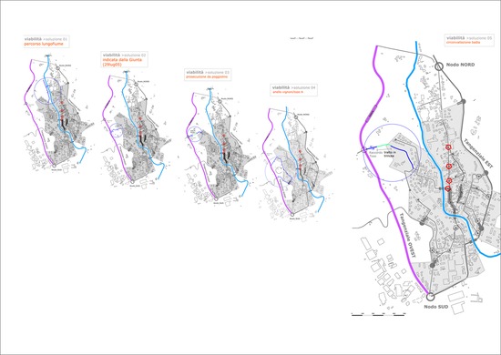 urban redesign, barberino di mugello, competition, public space