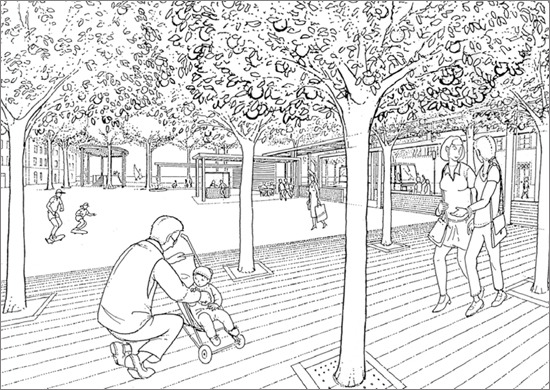piazza garibaldi, revitalization, lerici, competition