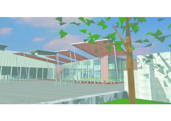 square and underground parking, scandicci, revitalization