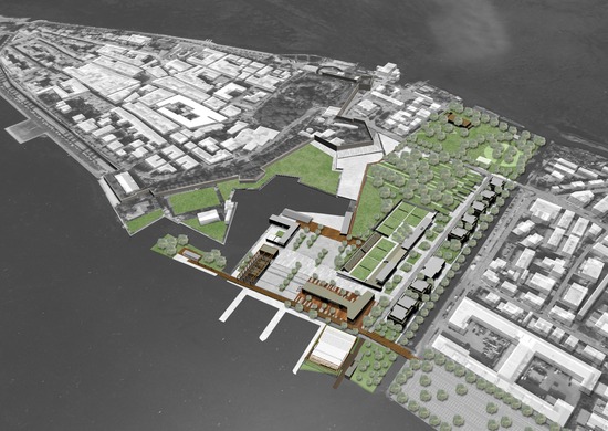 ex seaplane base, regeneration project, orbetello