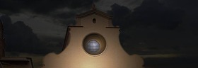 lighting santo spirito, florence