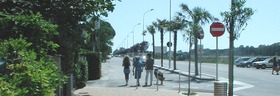 viale marina al cinquale, restyling, montignoso